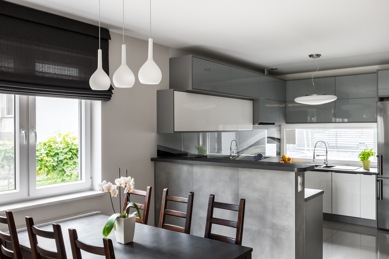 Grey Scale Kitchen