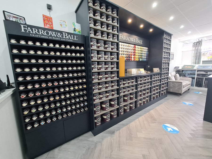 Farrow and Ball Display