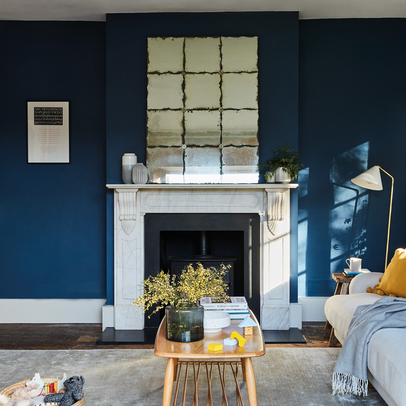 colourful sitting room